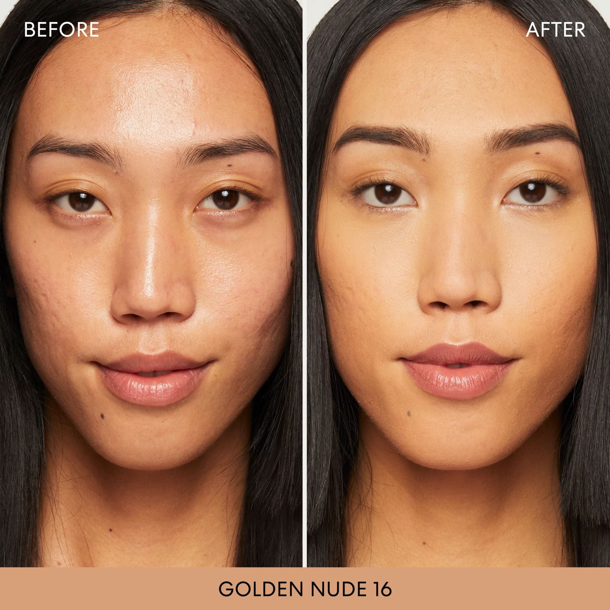 bareMinerals Original Loose Powder Foundation SPF 15 Golden Nude 16 natural-finish on skin