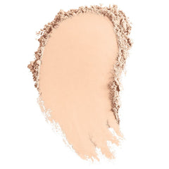 bareMinerals Original Loose Powder Foundation SPF 15 swatch on skin for light-to-buildable coverage.