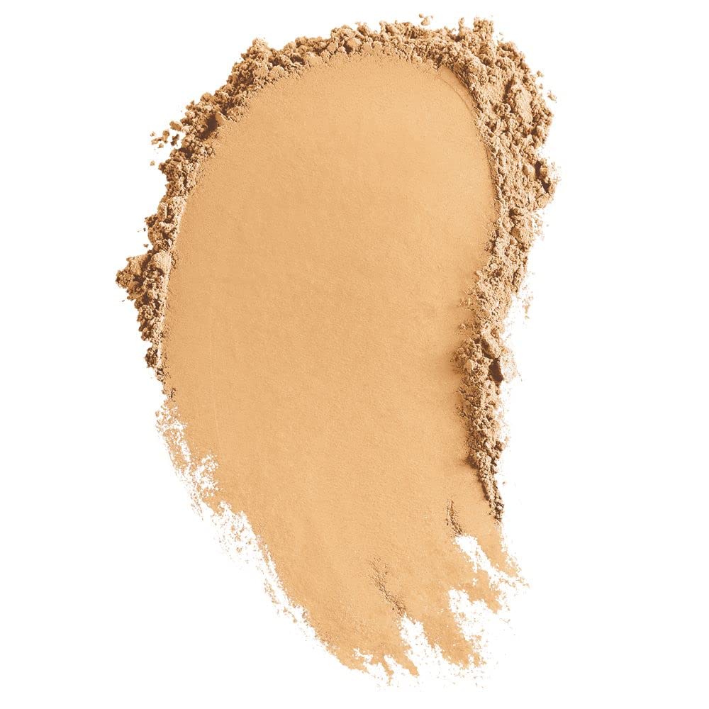 bareminerals Original Matte Foundation swirled on skin demonstrates even tone and oil-control finish.