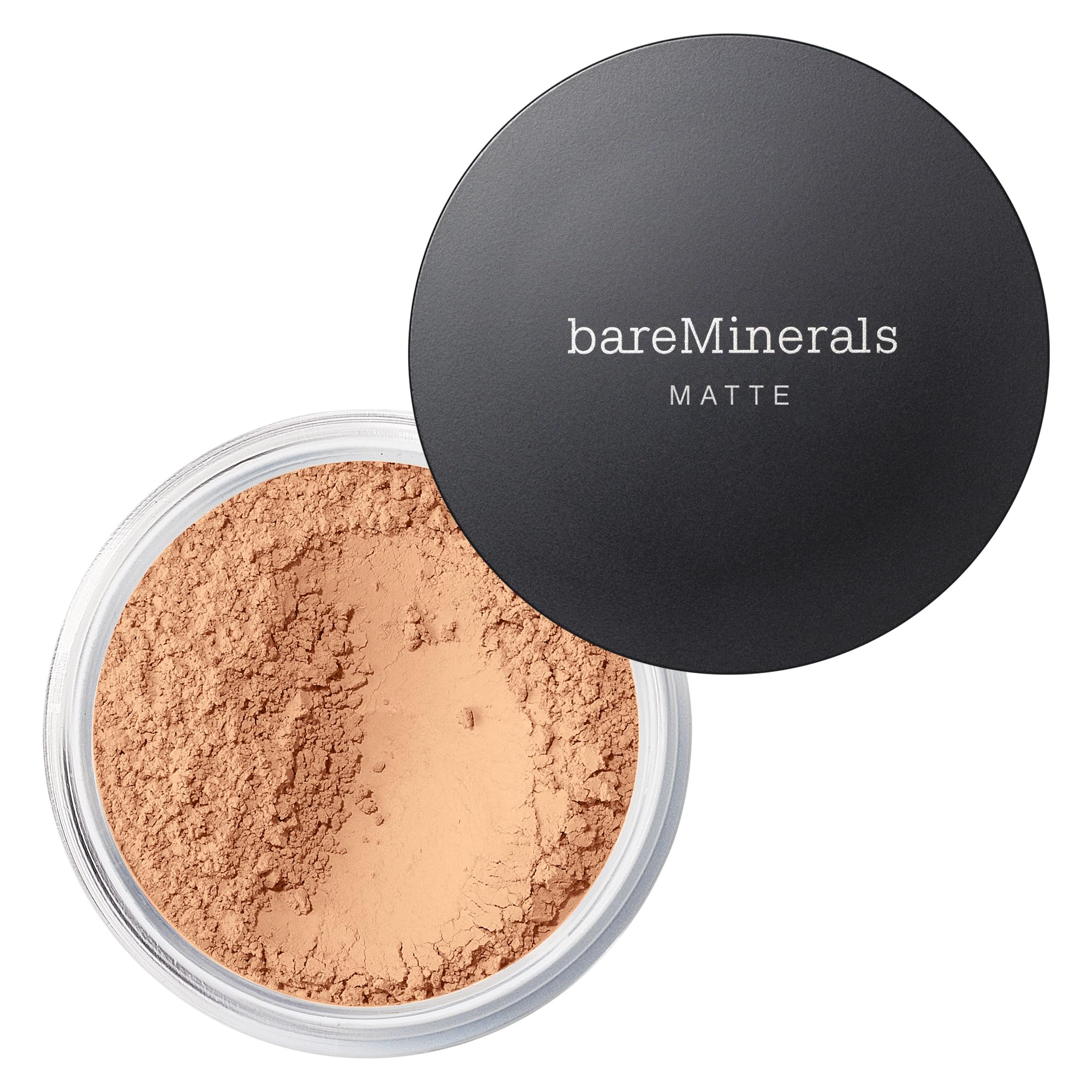 bareMinerals Original Matte Loose Foundation SPF15 jar close-up shows matte finish