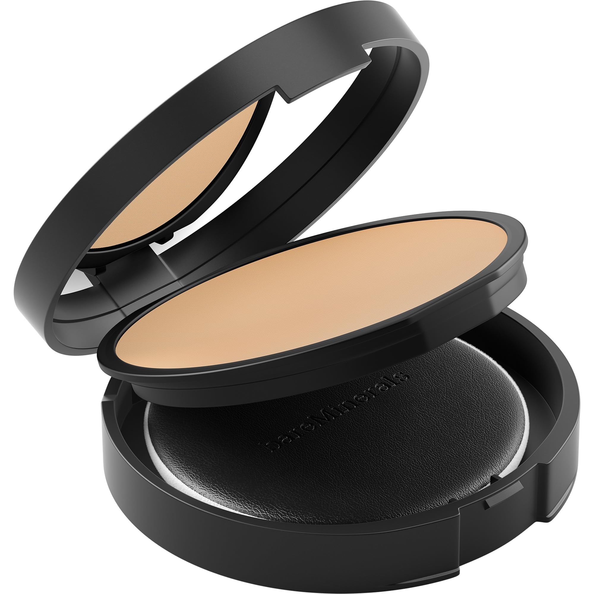 bareMinerals Original Mineral Veil pores visual shows minimized pores over time