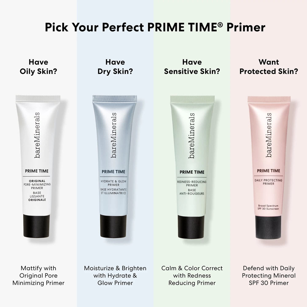 bareMinerals Original Pore-Minimizing Gel Primer dermatologist-tested for sensitive skin