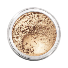 bareMinerals Queen Phyllis loose eyeshadow in open jar shows buildable color for everyday looks