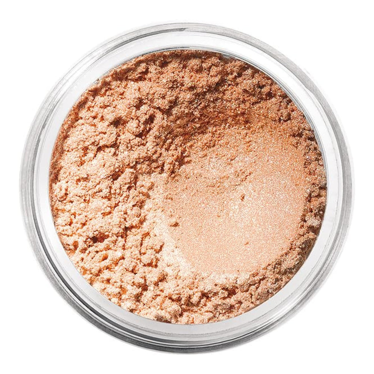 bareMinerals Vanilla Sugar loose shadow jar closeup with creamy buildable color.