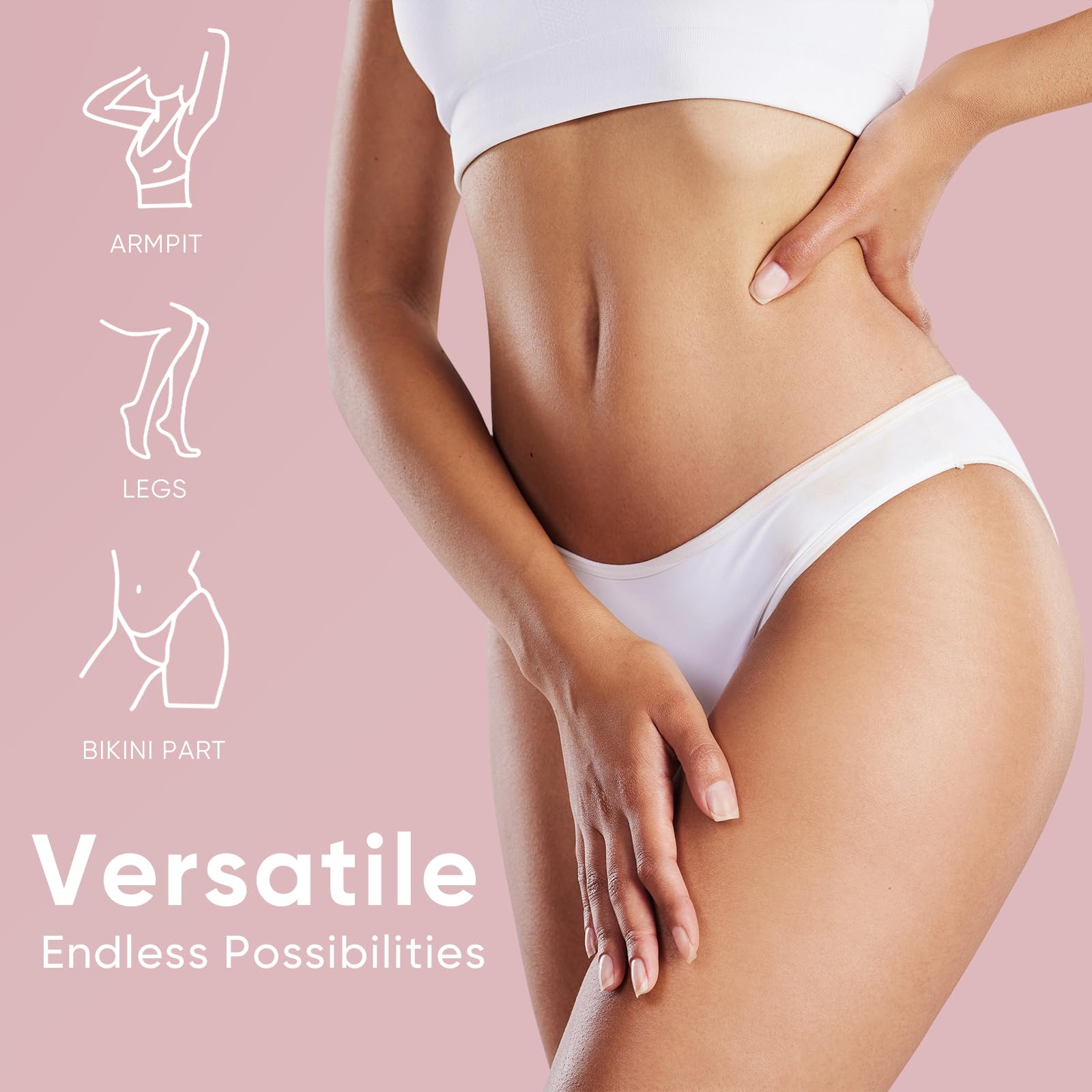 Barewize Bikini Trimmer rose replaceable blade for lasting precision.