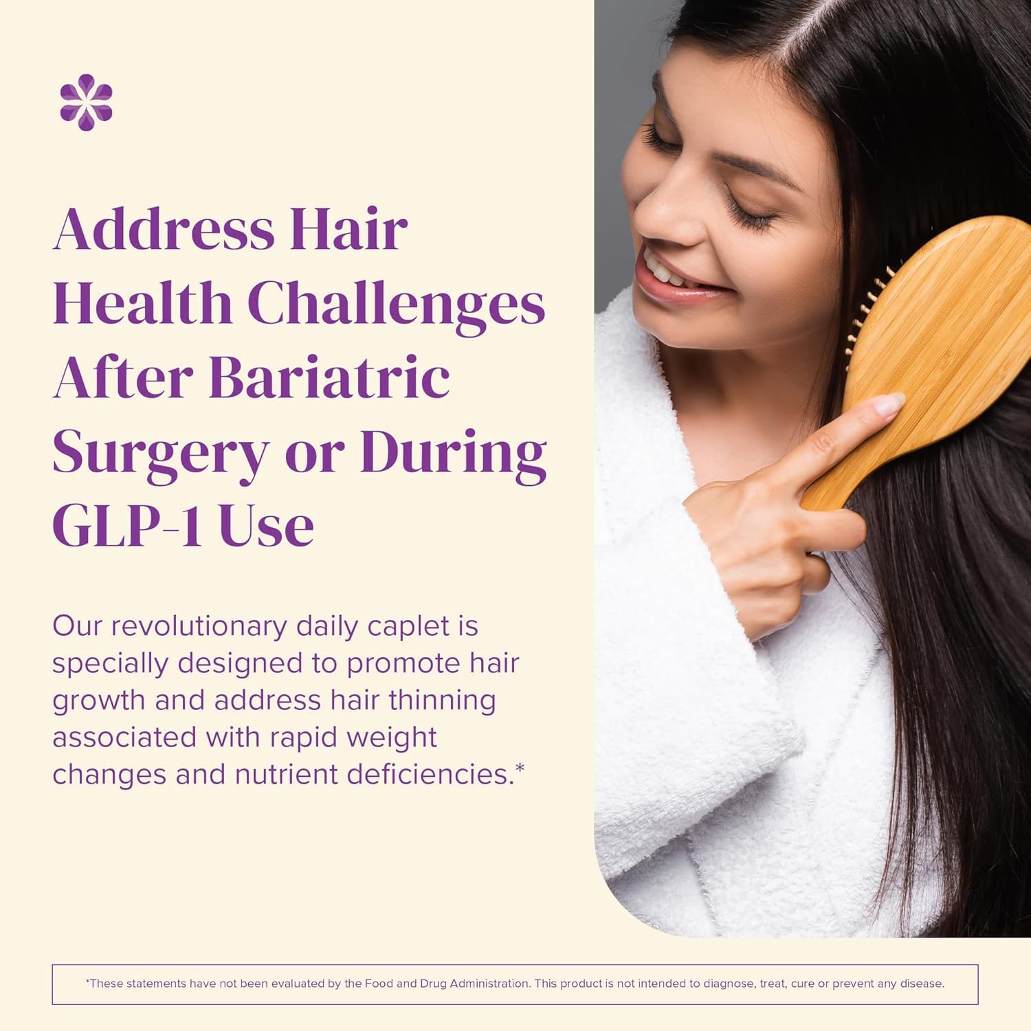 Barimelts Hair Health+ packaging reflects NSF-certified facility and third-party potency testing.