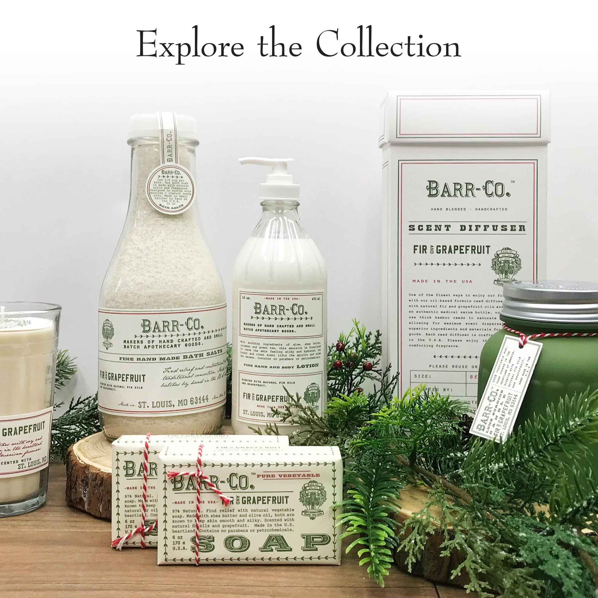 Texture close-up of Barr-Co lotion showing rich creamy shea butter hydration