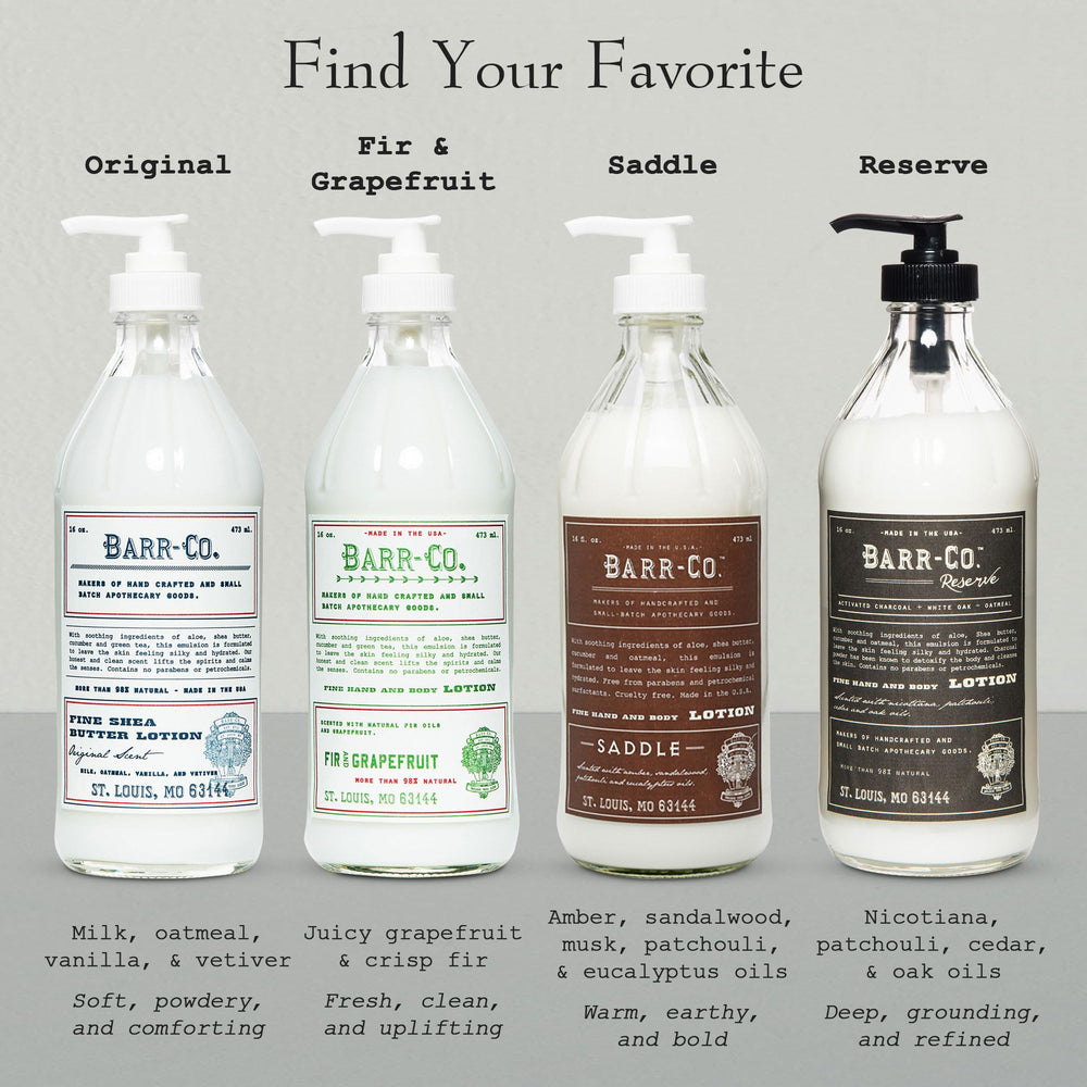 Barr-Co label and branding inviting as a thoughtful self-care gift