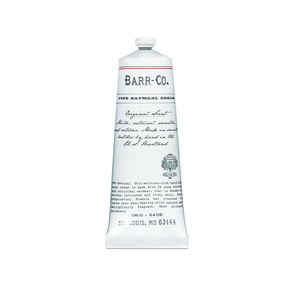 BARR-CO vegan plant-based hand cream for gentle, plant-derived care.