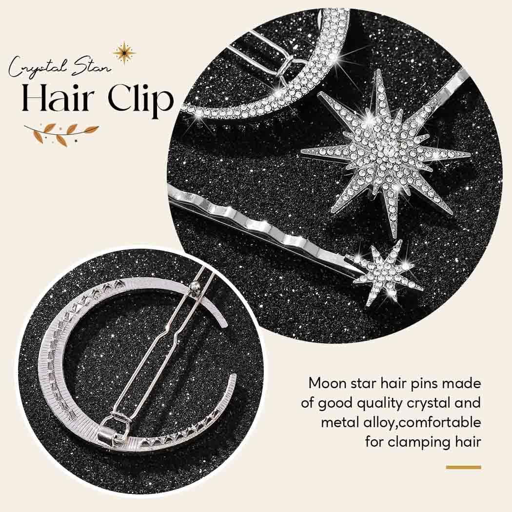 BARTOSI crystal bobby pin ideal for parties and special occasions.