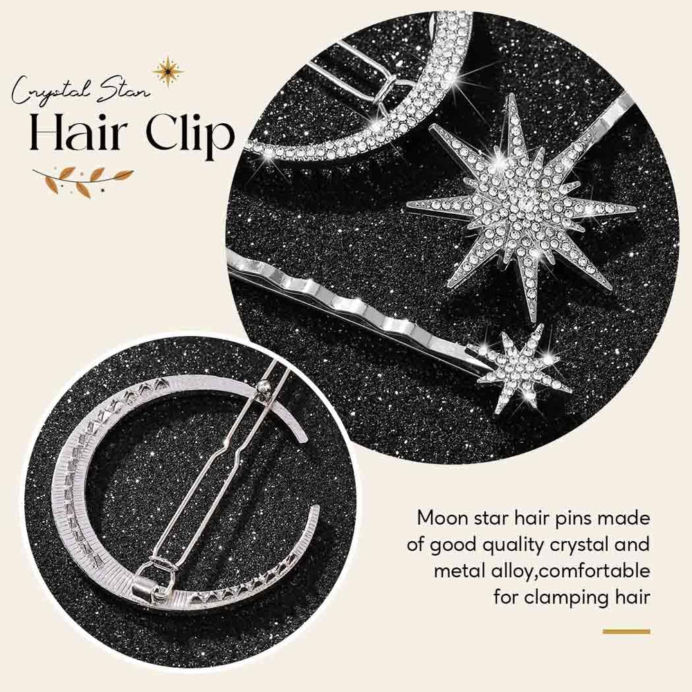 BARTOSI crystal bobby pin ideal for parties and special occasions.