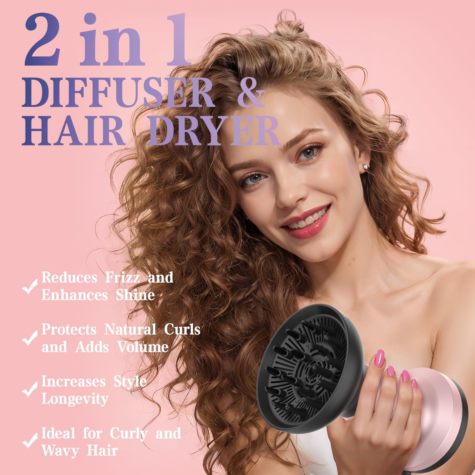 Bartrimber curly-hair styling session highlights defined waves and controllable curl results.