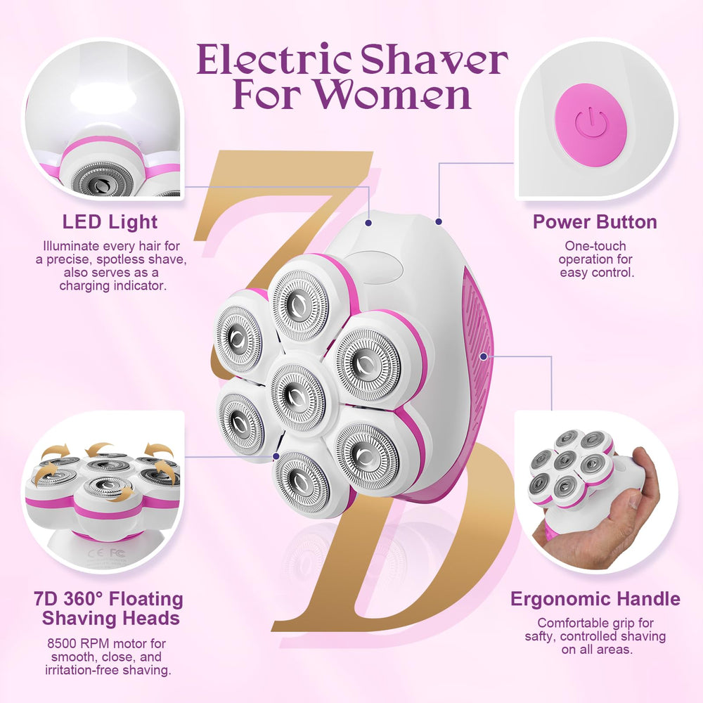 Bartrimber waterproof razor shown in shower for wet-dry shaving convenience.