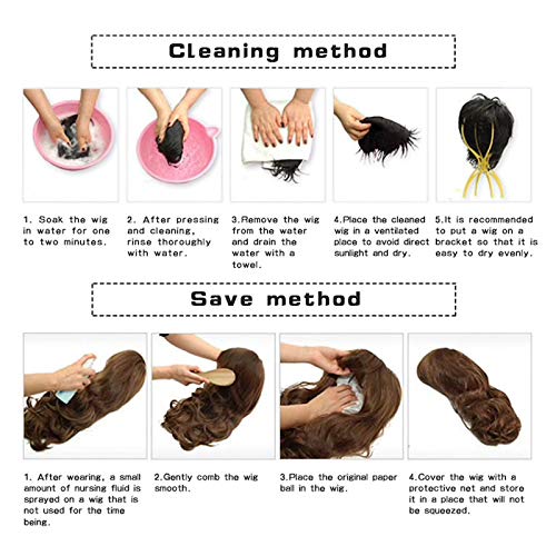 Baruisi wig cap packaging included for ready-to-wear