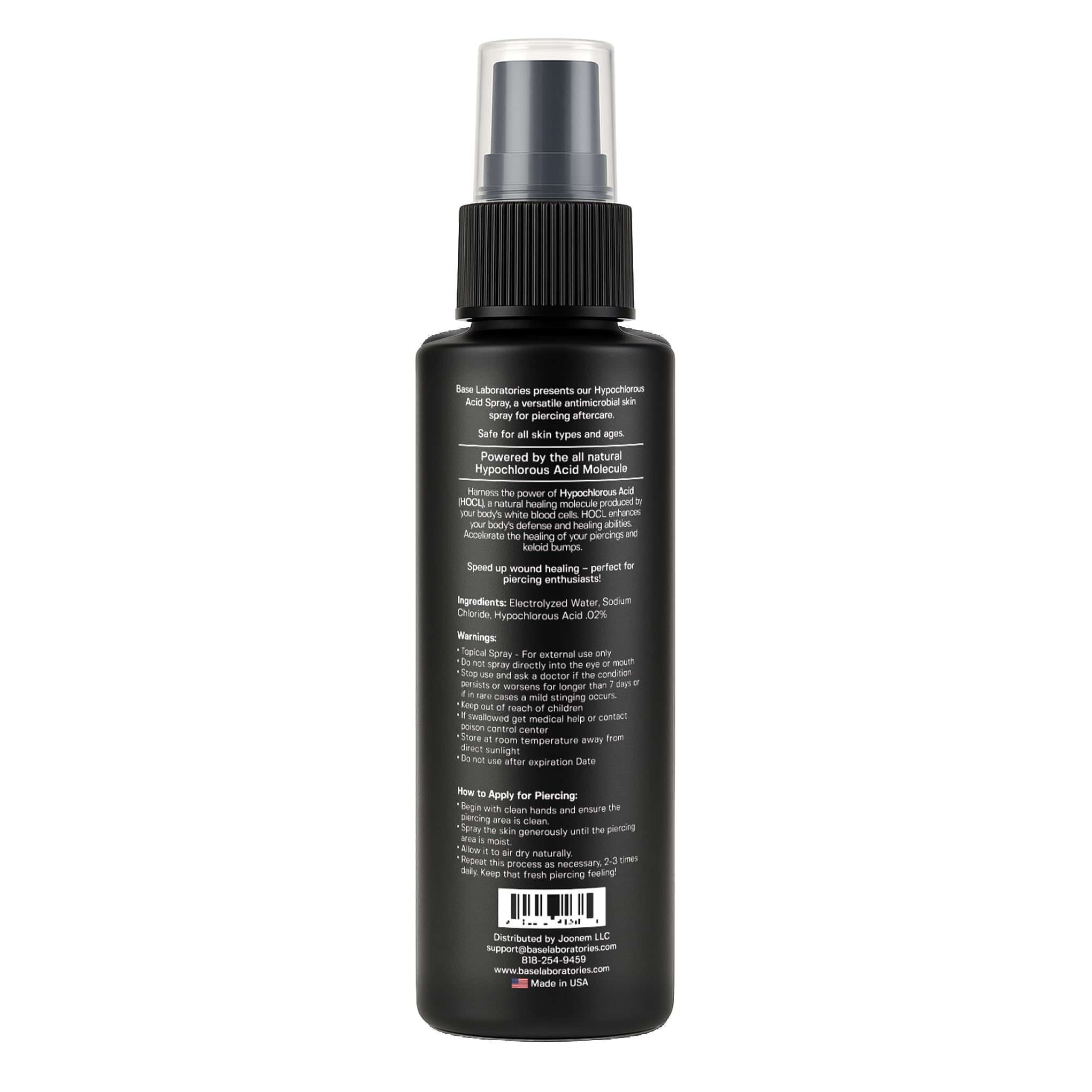 Base Laboratories aftercare scene piercing shows practical use during routine maintenance.