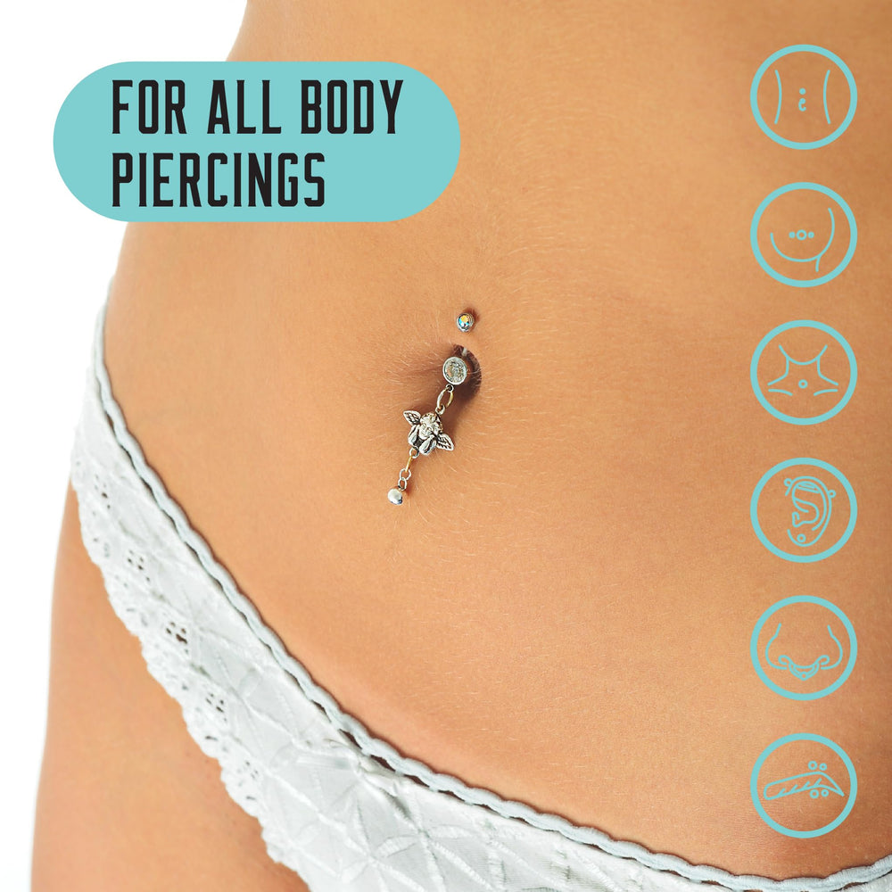 BASE LABORATORIES ear and nose piercing cleanser in spray form
