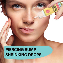 BASE LABORATORIES piercing cleaner swabs pack for convenient on-the-go cleansing.
