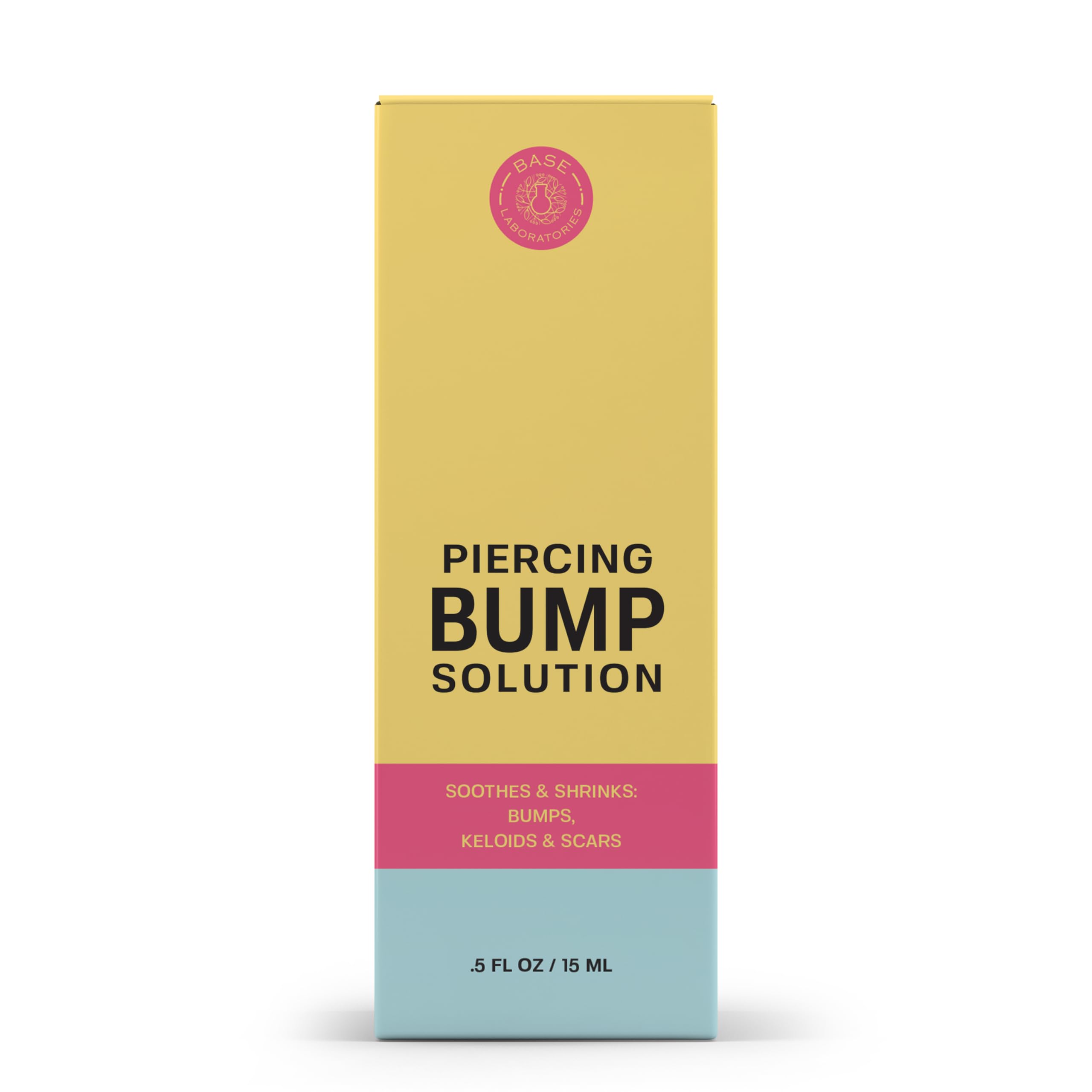 BASE LABORATORIES keloid scar reduction visual highlighting smoother skin over time