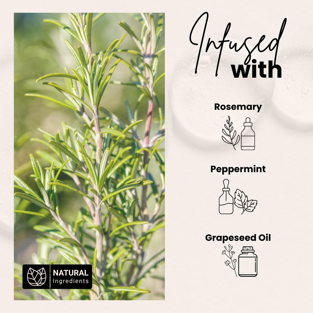 Bask & Lather Scalp Stimulator oil dropper releasing cold-pressed oil for scalp care.