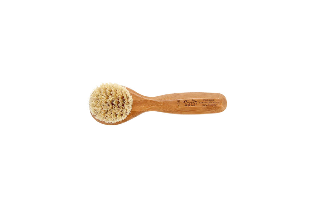 Bass facial cleansing brush close-up bristles for thorough cleansing.