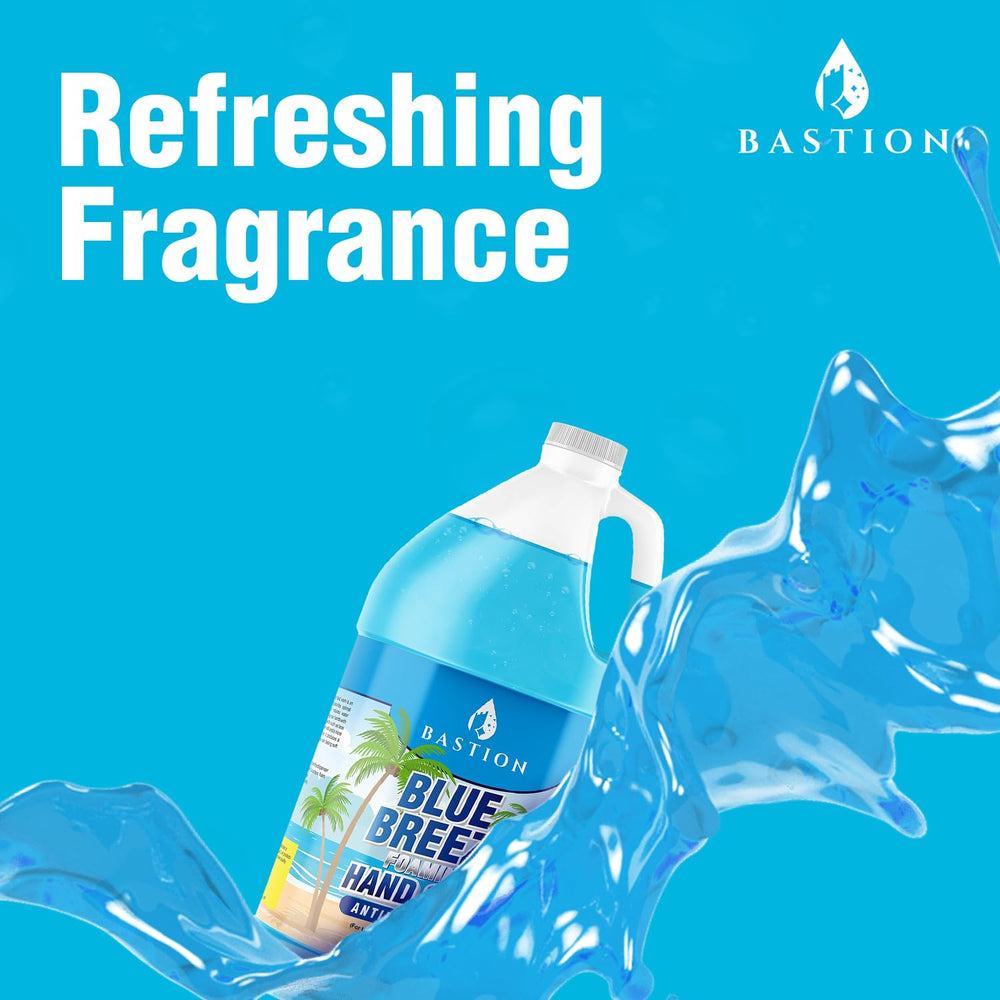 Bastion Blue Breeze water-saving rinse reduces wash water usage.
