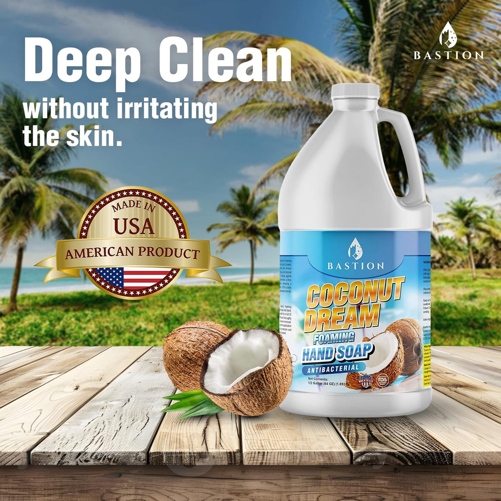 Bastion Coconut Dream bulk-refill-jug 64 oz for cost-saving refills