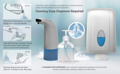 Bastion Coconut Dream foaming hand soap pump close-up for easy dispensing