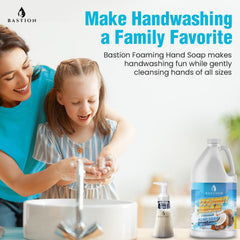 Bastion Coconut Dream luxurious-lather close-up shows pearlized texture