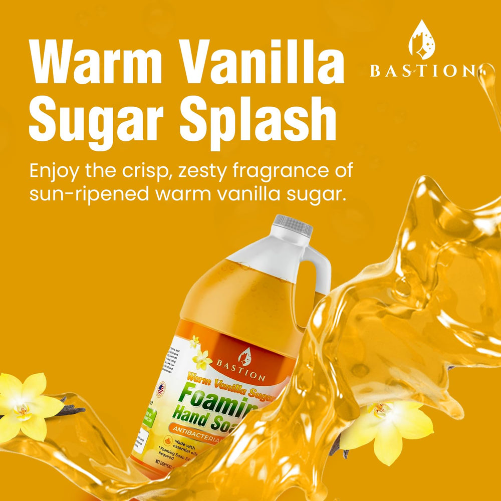 Bastion Warm Vanilla Sugar scent enhances everyday handwashing.