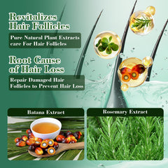 Silky hair after washing with Batana Oil Shampoo showing smoothness and reduced frizz.