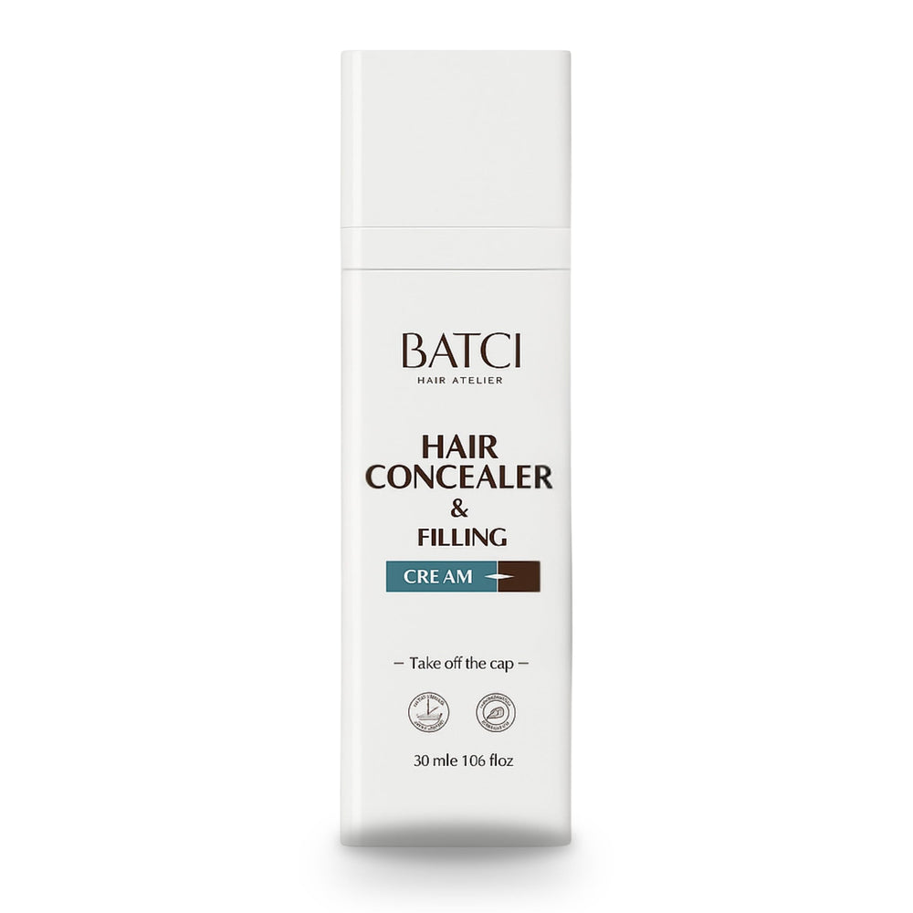 BATCI Hair Atelier concealer-cream 30ml bottle for natural scalp coverage