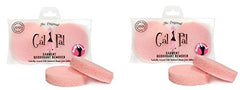 Bath Accessories deodorant remover sponge pink removes deodorant marks from clothing