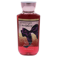 Bath & Body Works A Thousand Wishes Shower Gel bottle front view for fragrant everyday cleansing