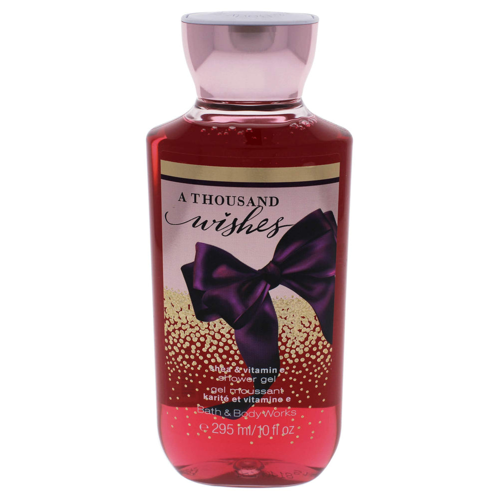 Bath & Body Works A Thousand Wishes Shower Gel lather close-up highlighting rich bubbly fragrance