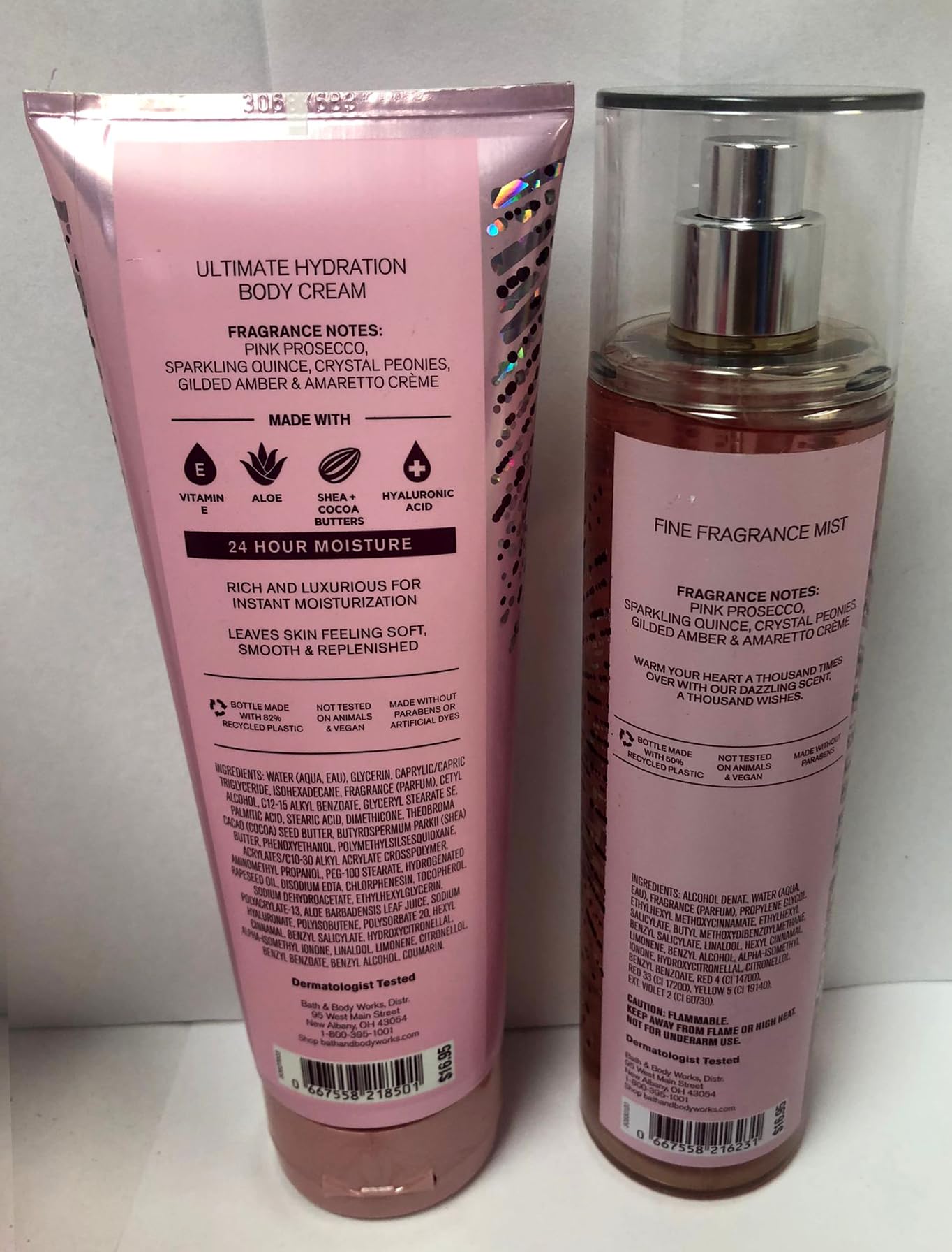 Bath & Body Works A Thousand Wishes Ultimate Hydration Body Cream jar highlighting rich formula for lasting softness.