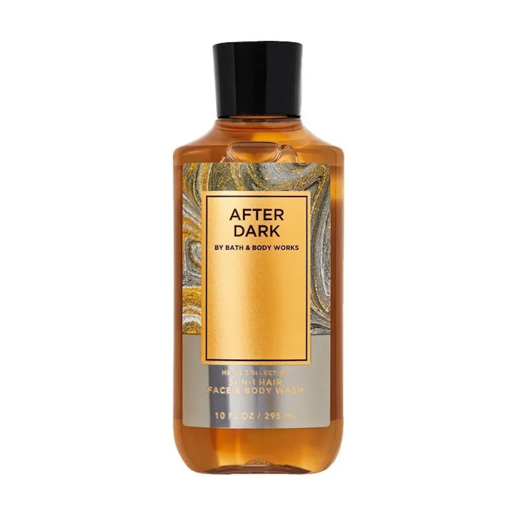 Bath & Body Works After Dark 3-in-1 bottle front with versatile grooming and refreshing scent.