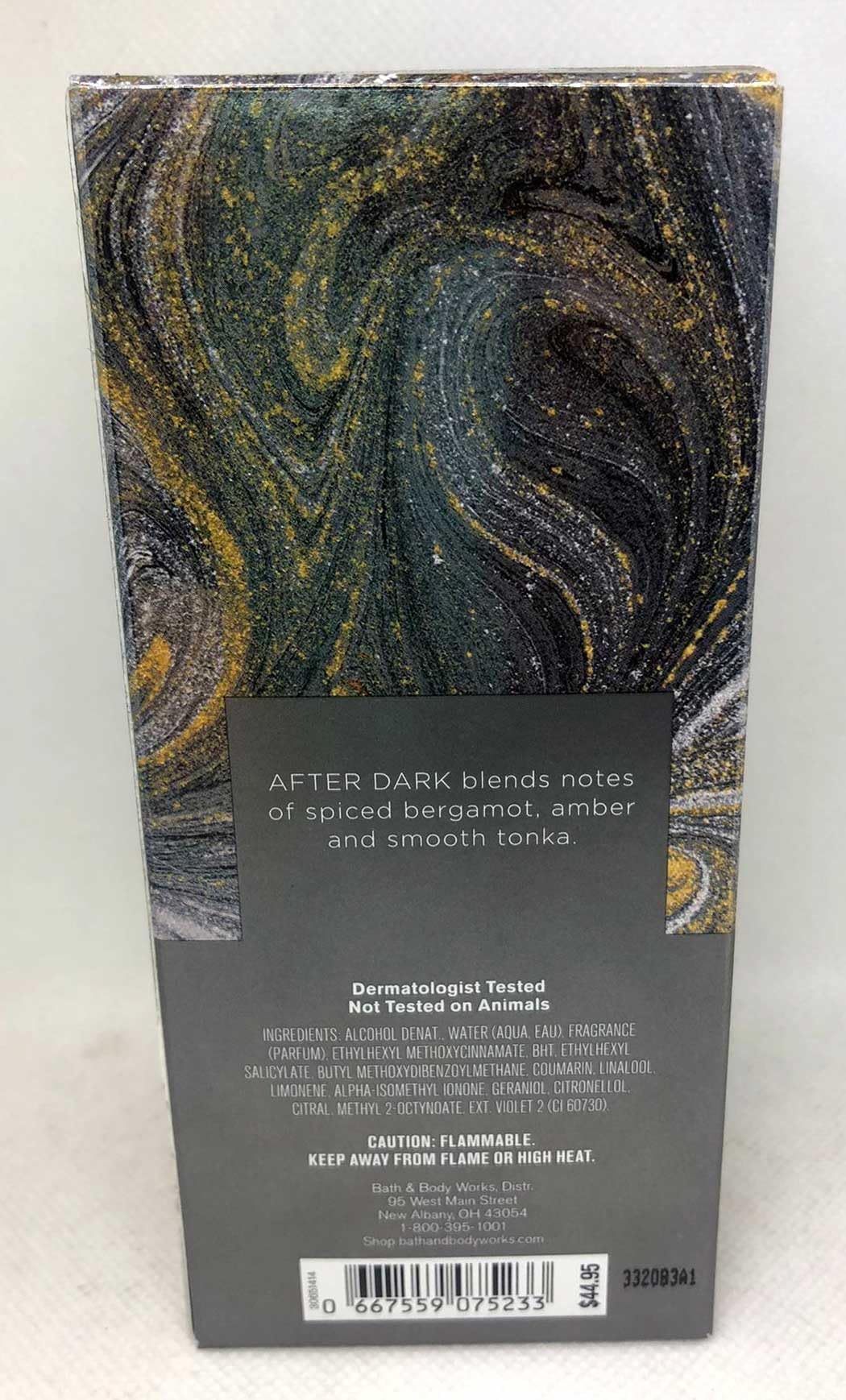 Bath & Body Works After Dark spray-cap close-up highlights easy, lasting fragrance projection.