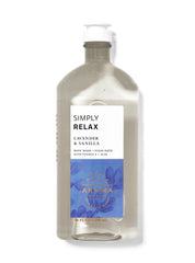 Bath and Body Works Aromatherapy Sleep foam bath pour for a relaxing soak moment.