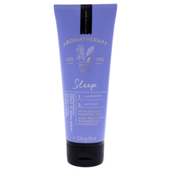 Bath & Body Works Aromatherapy Sleep lavender-vanilla bottle for calming bedtime routine.