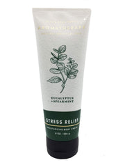 Bath & Body Works Aromatherapy Stress Relief body cream 8oz jar delivers deep moisture and soothing texture.