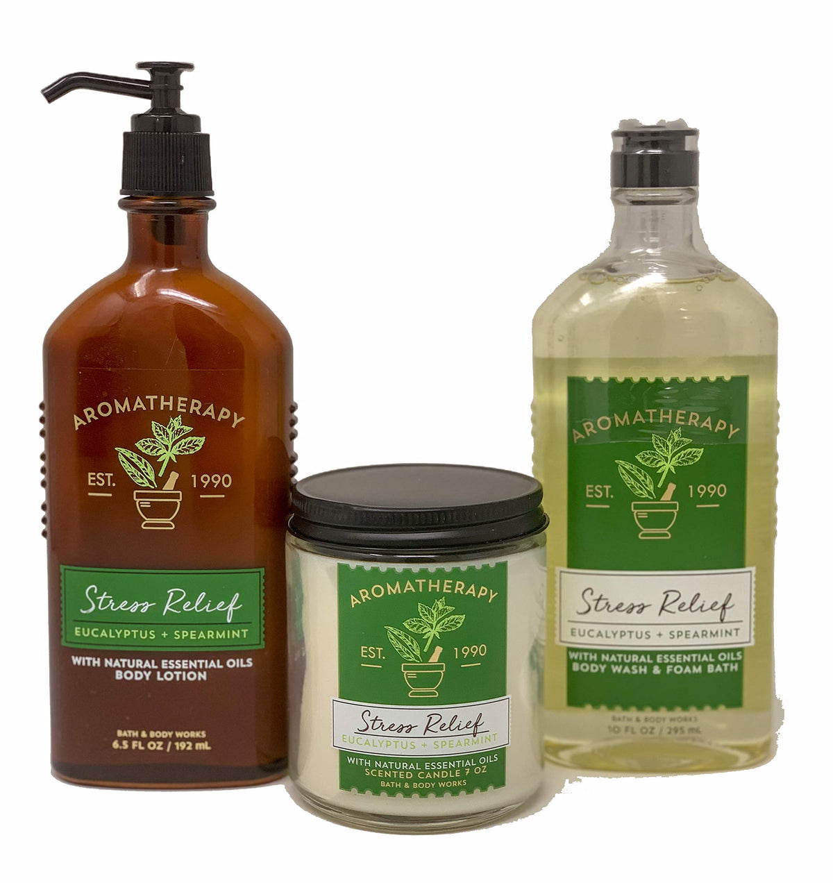 Bath & Body Works Aromatherapy Stress Relief Diffuser for calming ambience.