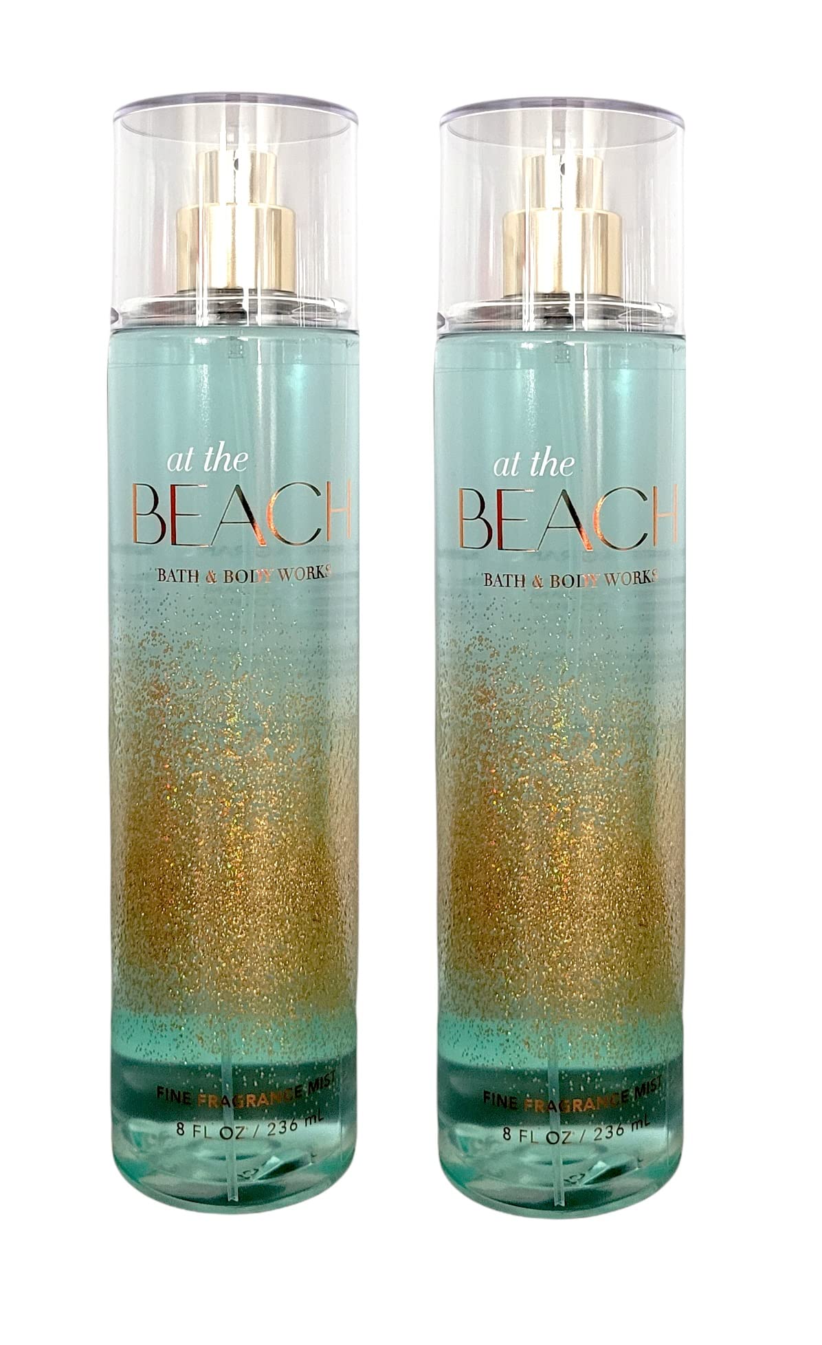 Bath and Body Works At the Beach Fine Fragrance Mist value pack two bottles for fresh seaside scent