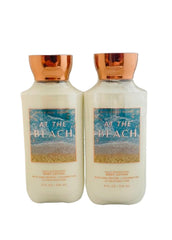 Bath and Body Works At The Beach lotion set on display for gifting and daily moisture.