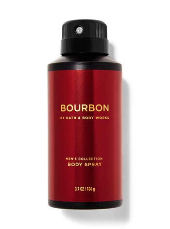 Bath & Body Works Bourbon Deodorizing Body Spray 3.7 oz for long-lasting freshness.