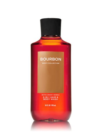 Bath & Body Works Bourbon gift-set packaging ready for gifting.