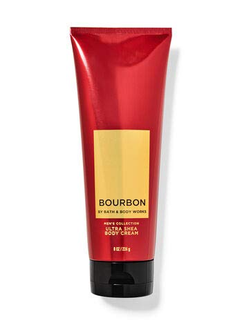 Bath & Body Works Bourbon packaging closeup highlighting premium set presentation.