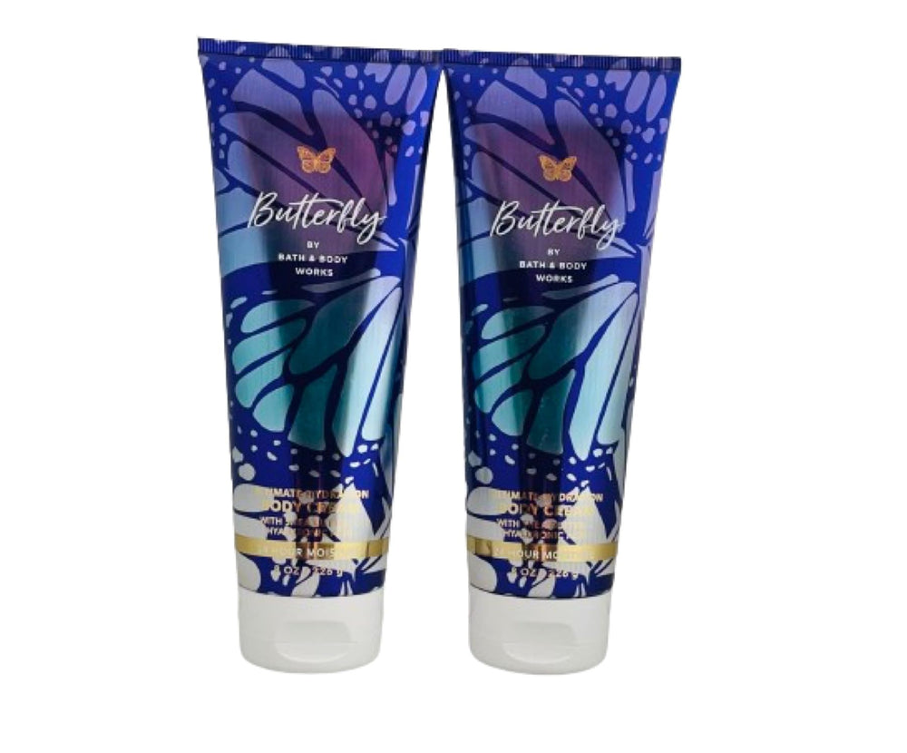 Bath & Body Works Butterfly Body Cream bottle front for daily hydration