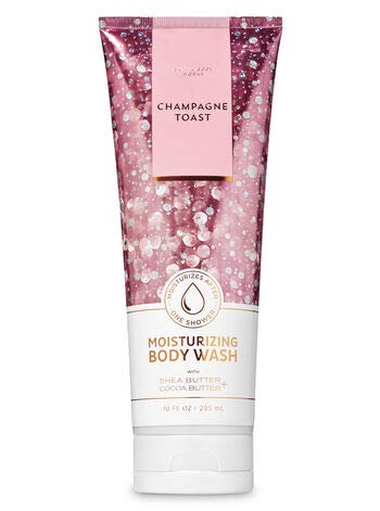 Bath and Body Works Champagne Toast body wash bottle—hydrating daily cleanse