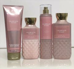 Bath & Body Works Champagne Toast fragrance mist pour for long-lasting refresh and mood lift.