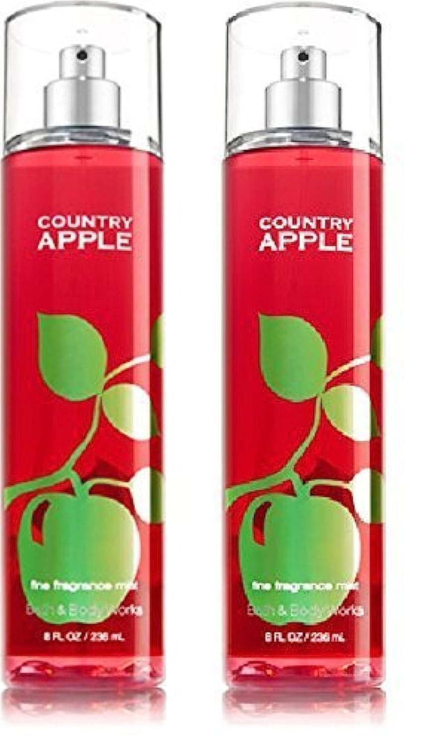 Bath and Body Works Country Apple Fine Fragrance Mist two-pack highlights crisp apple scent for daily refresh
